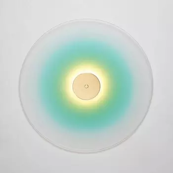 Настенный светильник LED 2К Светомастерская Focus 023 WG2029 (Латунь/Бирюзовый)