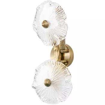 Настенный светильник Loft It Bloom 10352/2W AB с цветами