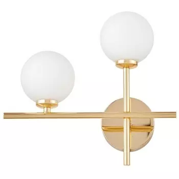 Настенный светильник асимметрия Lumina Deco Marsiada LDW 6033N-2 FGD