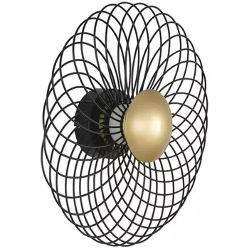 Настенный светильник Lumion Camomile 8379/8WL черный, металл/акрил LED 8W 3000K 220V