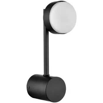 Настенный светильник Lumion Dabra 8186/1W черный, металл LED GX53 1*7W 220V