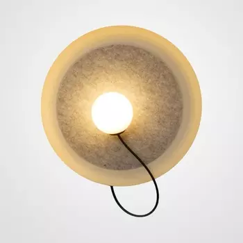 Настенный светильник Margott Wall D35 White By ImperiumLoft Margott-Wall01 224252-23 в форме шара