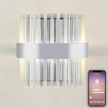 Настенный светильник хрусталь Natali Kovaltseva Royalton LED LAMPS 81126/1W
