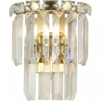 Настенные светильник хрусталь Newport 8460 8463/А brass