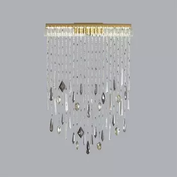 Настенный светильник Odeon Light Afina 5420/24WL античная бронза/металл/стекло/хрусталь LED*24W 3000K с подвесками