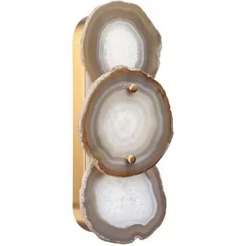 Настенный светильник Odeon Light Agate 7065/10WLB бронзовый/металл/акрил/темный агат LED 10W 3000K 220V