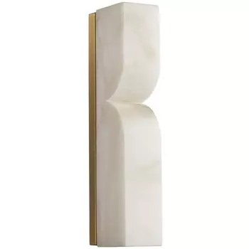 Настенный светильник Odeon Light Marbella 6685/10WL латунь/металл/алебастр IP20 LED 10W 3000/4000