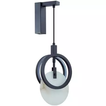 Настенный светильник Odeon Light Mercury 5422/17WL черный/металл/алебастр LED 17W 3000K