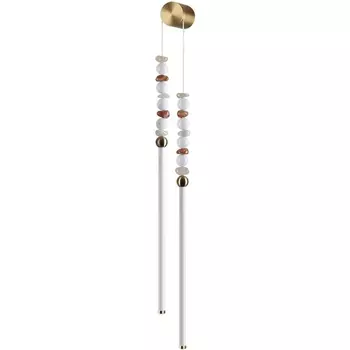 Настенный светильник Odeon Light Monella 6640/16WL бронзов/белый/металл/акрил LED 16W 3500K 220V