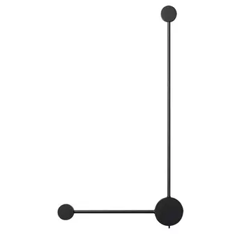 Настенный светильник Odeon Light Satellite 7008/10WL черный/металл/акрил LED 3000/4000K тумблер на корп. 10W 220V