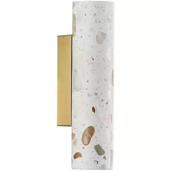 Настенный светильник светодиодный Odeon Light Terrazzo 7012/12WL UP DOWN металл/ терраццо/античная бронза/серый IP20 12W 3000K 220V TERRAZZO