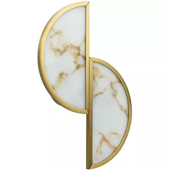 Настенный светильник Odeon Light Toscana 5447/2W бронзовый/металл/акрил/искусственный алебастр 2*G9 40W 220V