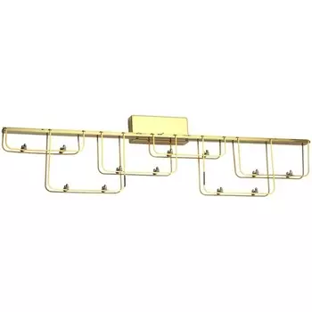 Настенный светильник Odeon Light Zaha 7060/12WL нерж/сталь золото IP20 LED 12W 1080Лм 3000K 220V