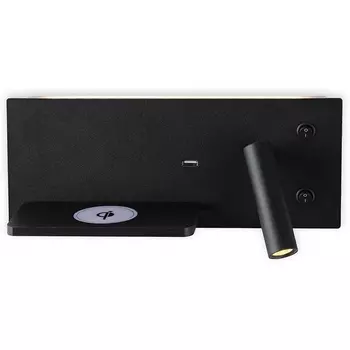 Настенный светильник с беспроводной зарядкой и полкой LED Lu Carte Climb LC-22-0313