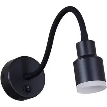 Настенный светильник с выключателем светодиодный для чтения Reluce 86202-9.2-001MN LED5W BK