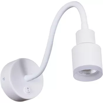 Настенный светильник с выключателем светодиодный для чтения Reluce 86202-9.2-001MN LED5W WT