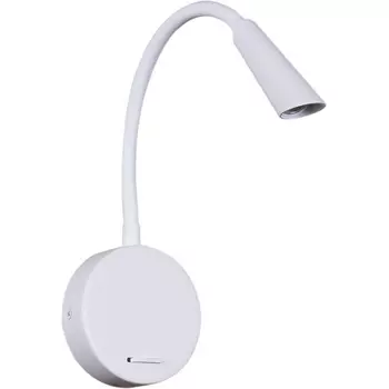 Настенный светильник с выключателем светодиодный для чтения Reluce 86204-9.2-001MN LED5W WT