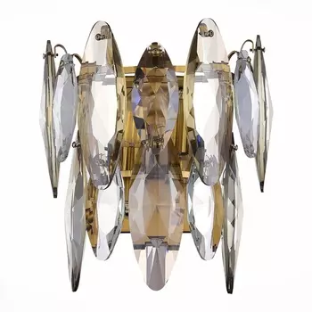 Настенные светильник хрусталь ST Luce Ancona SL1227.301.02 с подвесками