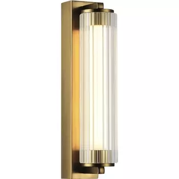 Настенный светильник ST Luce Bamboo SL6224.301.01 Латунь/Прозрачный LED 1*8W 4000K