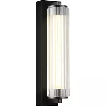 Настенный светильник ST Luce Bamboo SL6224.401.01 Черный/Прозрачный LED 1*8W 4000K