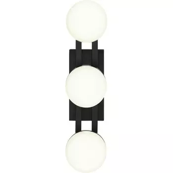 Настенный светильник ST Luce Monro SL6610.401.03 черный/белый LED 1*6W 4000K