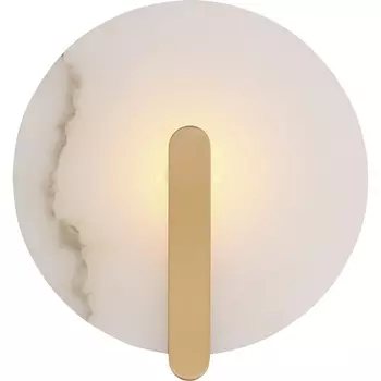 Настенный светильник ST Luce Montre SL1195.301.01 латунь/алебастр LED 1*5W 3000K