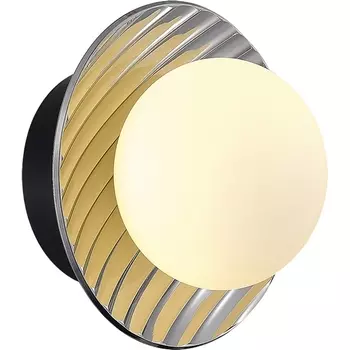 Настенный светильник ST Luce Noon SL1521.401.01 Черный/Дымчатый, Белый G9 1*5W 4000K