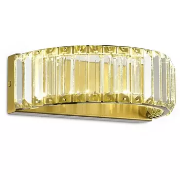 Настенный светильник ST Luce Tivoli SL1622.301.01 Латунь/Прозрачный LED 1*13W 4000K