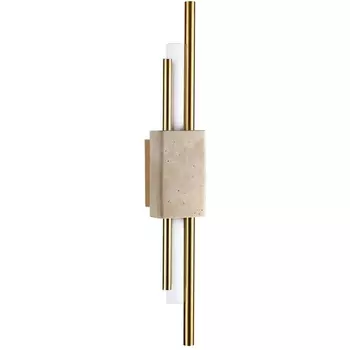 Настенный светильник светильник Odeon Light Travertino 7034/10WL камень/акрил/металл IP20 LED 10W 3000K 220V