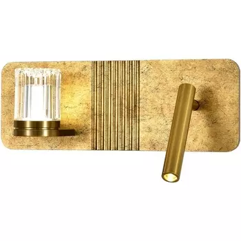 Настенный светильник светодиодный (14032/2W Gold) Indigo Rilievo V000199L