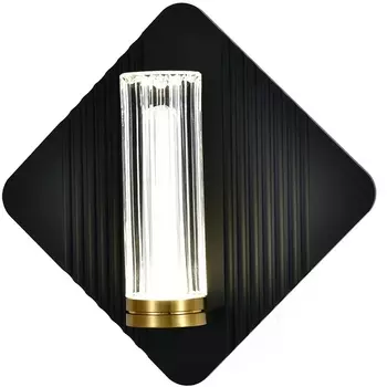 Настенный светильник светодиодный (14032/B/1W Black) Indigo Rilievo V000201L