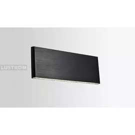 Настенный светильник линейный светодиодный W205 Lucia Tucci Aero nero LED