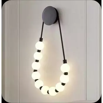 Настенный светильник с гибким неоном Alfa Light F0324-66 (плафоны шарики)