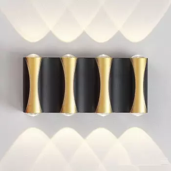 Настенный светильник светодиодный влагозащищенный Crystal Lux CLT 022 CLT 022W4 BL-GO 4000K