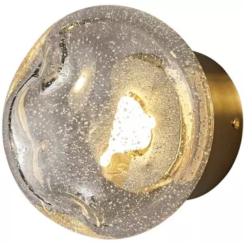 Настенный светильник светодиодный Delight Collection Wall lamp OB2512 gold/smoky DeLight Collection