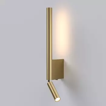 Настенный светильник светодиодный для чтения Elektrostandard Sarca 40111/LED латунь a066400