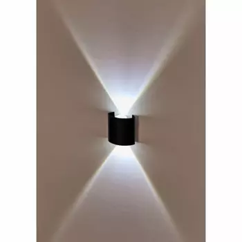 Настенный светильник светодиодный IL.0014.0001-2 BK Imex Cross