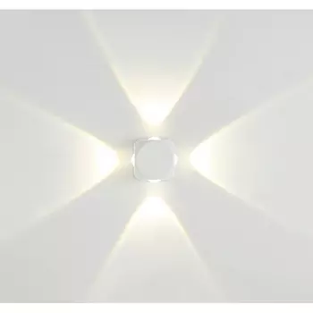 Настенный светильник влагозащищенный светодиодный Imex CROSS IL.0014.0016-4 WH