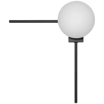 Настенный светильник светодиодный 10132/B Loft It Meridian Black в форме шара