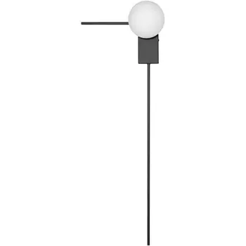 Настенный светильник светодиодный 10132/C Loft It Meridian Black в форме шара