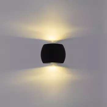 Настенный светильник светодиодный Reluce 86008-9.2-002TLB LED2*3W BK