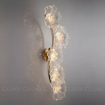 Настенный светильник светодиодный с цветами Cloyd Shambala 20396