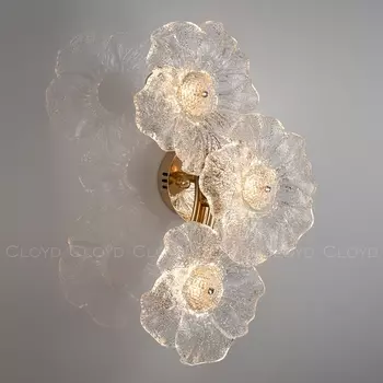 Настенный светильник светодиодный с цветами Cloyd Shambala 20395