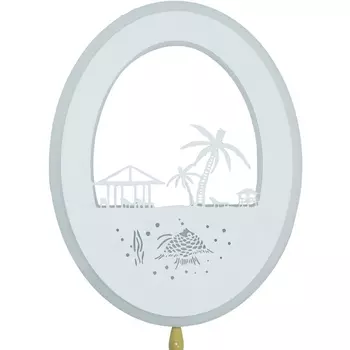 Настенный светильник светодиодный с выключателем Kink Light Пальма 074110,26