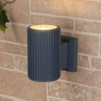 Настенный светильник уличный IP54 1404 серый Elektrostandard Strict TECHNO