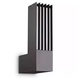 Настенный светильник уличный Marte AP1 ANTRACITE (Ideal Lux)