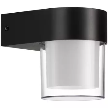 Настенный светильник уличный Novotech Opal 359297 STREET черный IP65 LED 5W 4000K 220V
