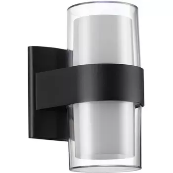 Настенный светильник уличный Novotech Opal 359298 STREET черный IP65 LED 16W 4000K 220V