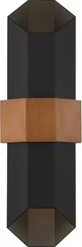 Настенный светильник уличный Quoizel Chasm QZ-CHASM-L-BKW