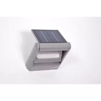 Настенный светильник уличный светодиодный с выключателем на солнечных батареях IP44 Oasis Light W6144S-1-SL